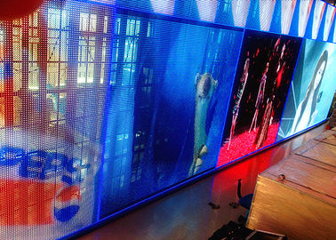 中国 段階の背景幕のための商業P10 LEDの網の表示カーテン スクリーン サプライヤー
