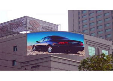 中国 大きいP10は広告/段階の背景幕のためのLEDスクリーンのビデオ壁を曲げました サプライヤー