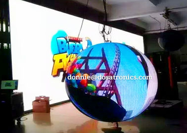 中国 SMD P4.8コンサートの球形の導かれたスクリーンを掛ける天井360度の高リゾリューション サプライヤー