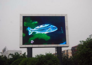 中国 P10屋外LEDの広告掲示板、LEDのビデオ・ディスプレイは高リゾリューションにパネルをはめます サプライヤー