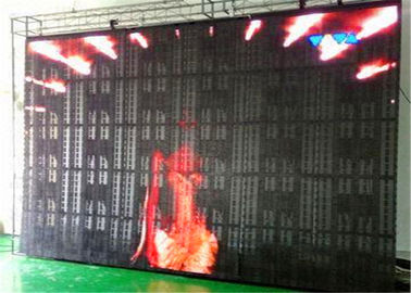 中国 フル カラーP10屋内LEDの網のカーテン、LEDの舞台の背景のためのビデオ壁のカーテン サプライヤー