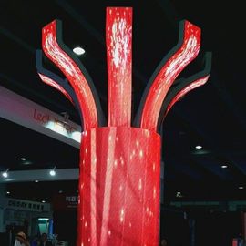 中国 展覧会のでき事の広告のための屋内P10mmによって曲げられる適用範囲が広い導かれた表示パネル サプライヤー